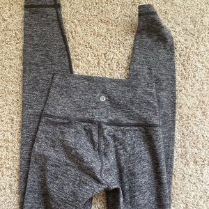 Heathered Grey LuLu Lemon Leggings Size 2